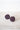 Organisch Aubergine | Oorbellen